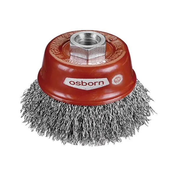 Brosse coupe fil ondulé M14