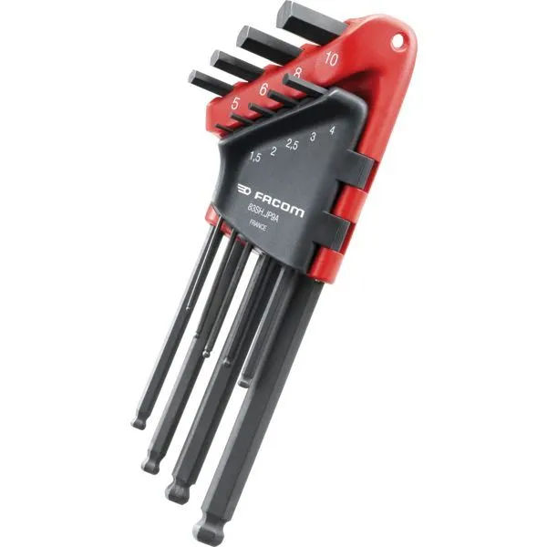 Clé mâle 6 pans 83SH.JP9APF Jeu de 9