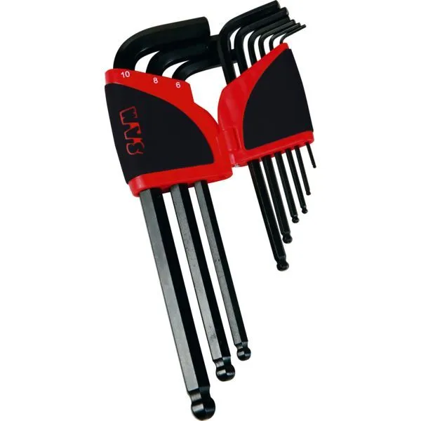 Clé mâle 6 pans Jeu de 9