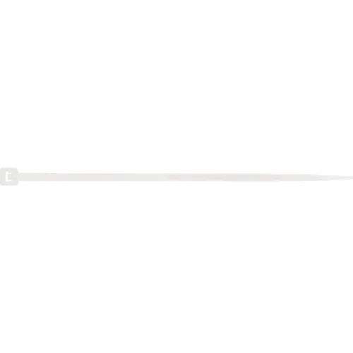 Collier de serrage en nylon blanc