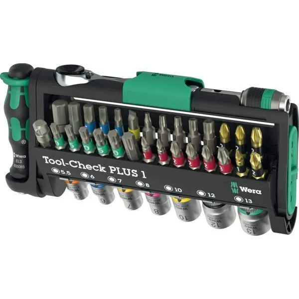 Embout de vissage Tool-Check PLUS 1 coffret de 39 pièces