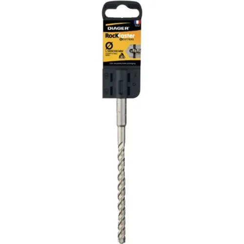 Foret béton ROCKFASTER Tête Carbure Monobloc compatible SDS-Plus
