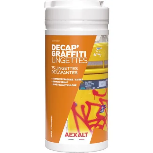 Lingettes décapantes Décap’Graffiti