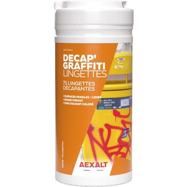 Lingettes décapantes Décap’Graffiti