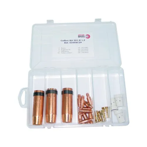 Pièces d'usure MIG MB501 Ø 1,2 mm en coffret