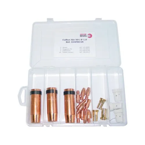 Pièces d'usure MIG MB501 Ø 1 mm en coffret