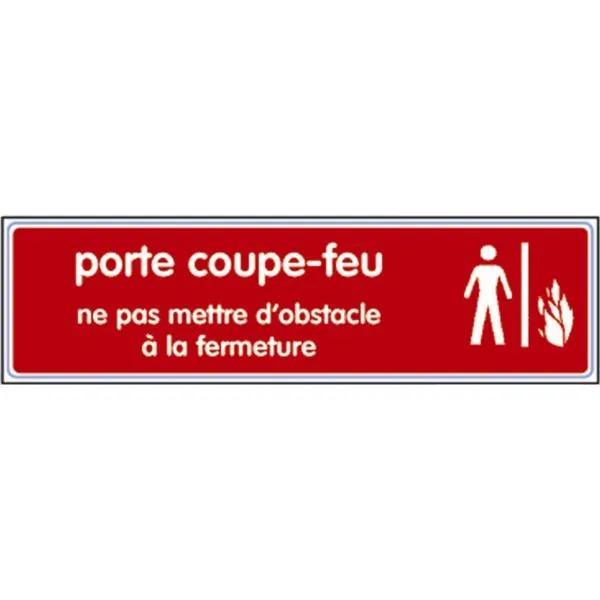 Plaquette signalétique