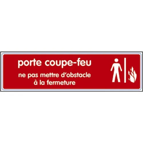 Plaquette signalétique