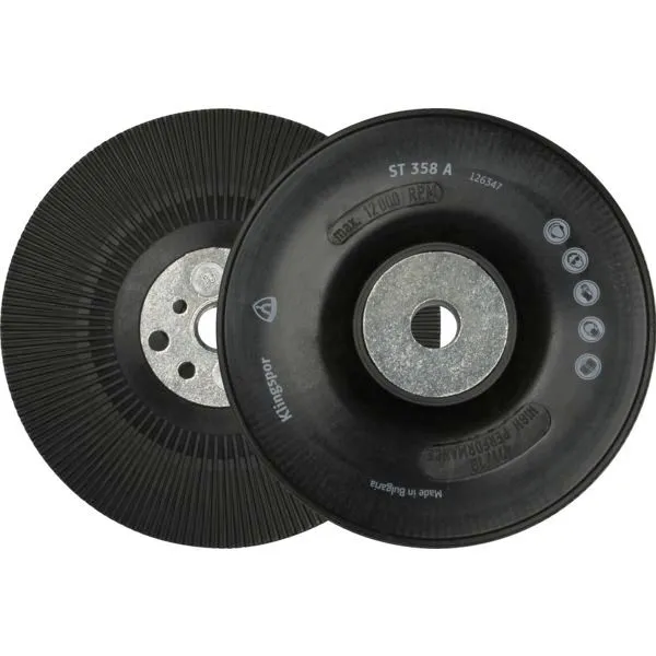 Plateau ventilé pour disques fibres ST 358 A