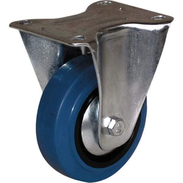 Roulette caoutchouc élastique bleu