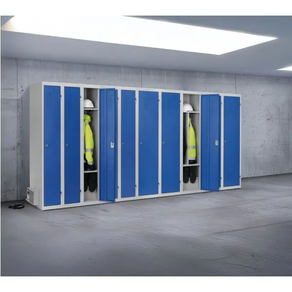 Vestiaire propre chauffant DRYLOCK