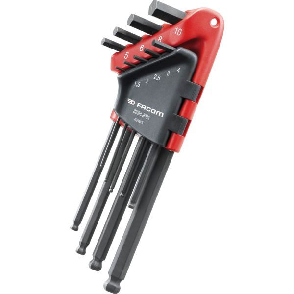 Clé mâle 6 pans 83SH.JP9APF Jeu de 9