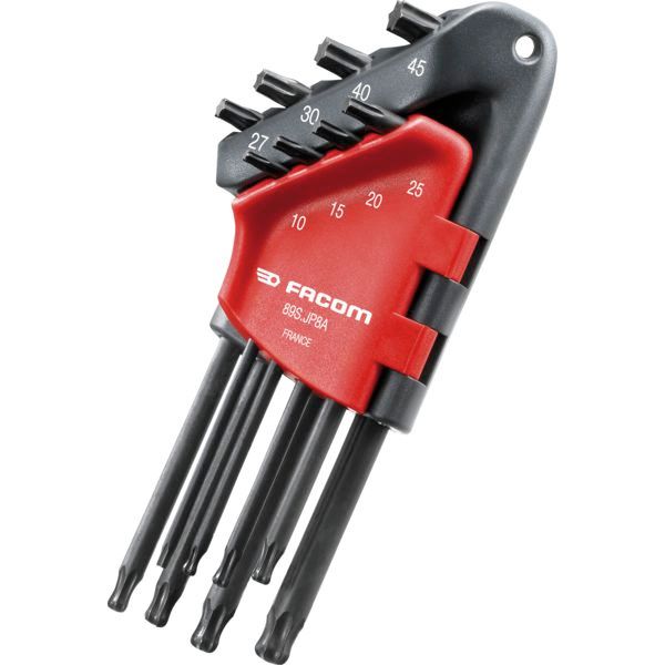 Clé mâle Torx® 89S.JP8APF Jeu de 8 