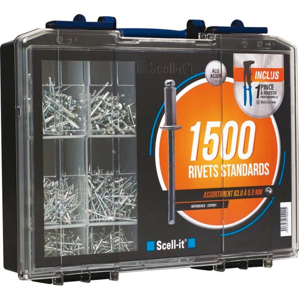 Coffret rivets standard