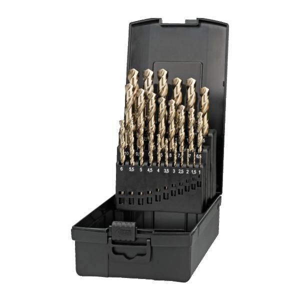 Coffret de forets HSS-E pour inox 