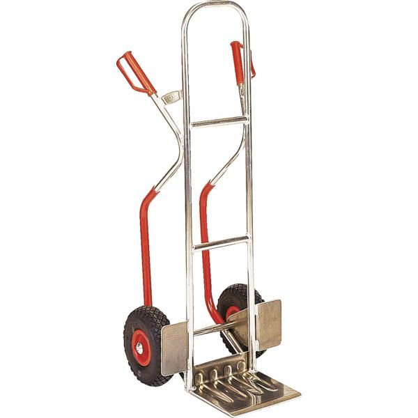 Diable aluminium pelle fixe
