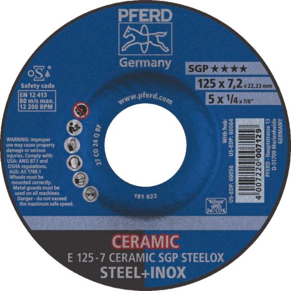 Disque à ébarber SGP Steelox