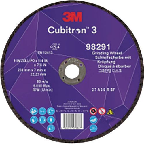 Disque à meuler à moyeu déporté 3M CUBITRON™ III