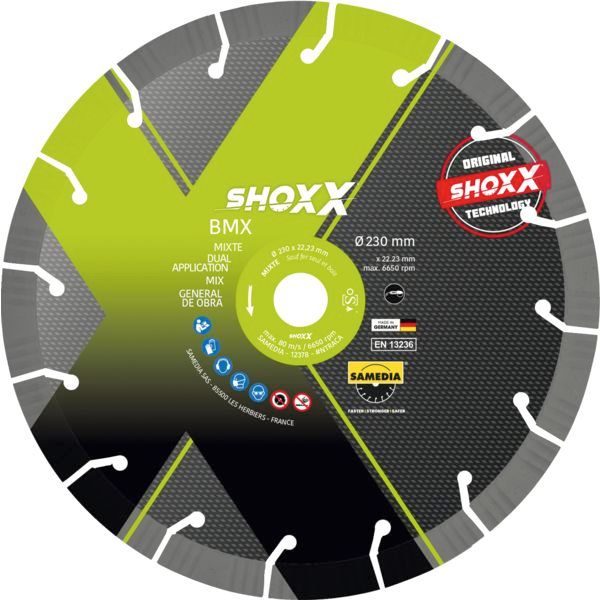 Disque diamant mixte SHOXX BMX