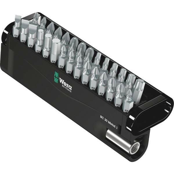 Embout de vissage Bit-Check 30 Metal 1 coffret de 30 pièces