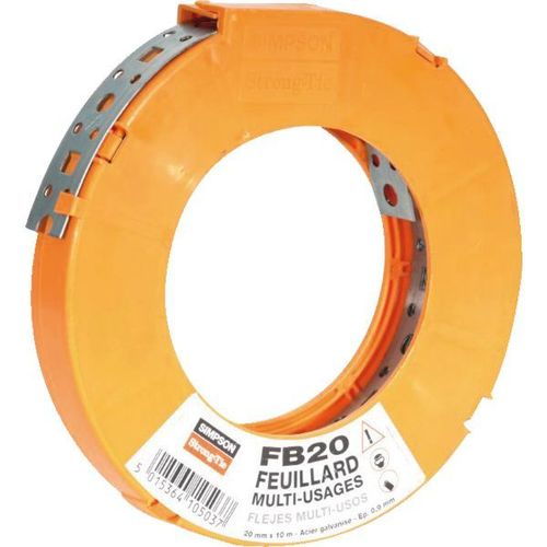 Feuillard perforé