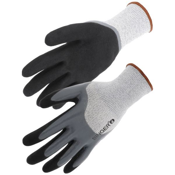 Gant 3/4 enduit double enduction nitrile indice D PHD534