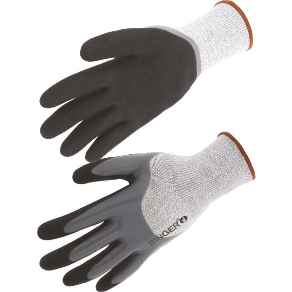 Gant double enduction 3/4 enduit nitrile indice D PHD534ICE