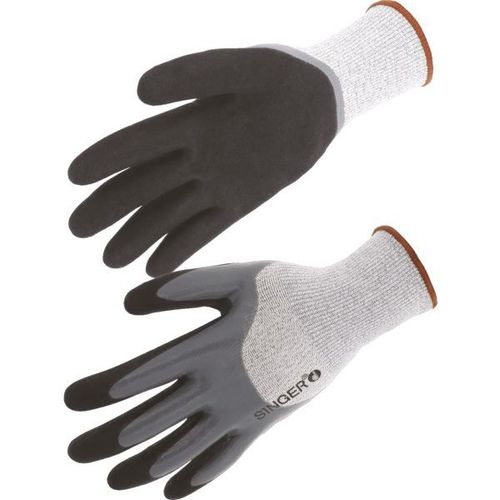 Gant double enduction 3/4 enduit nitrile indice D PHD534ICE