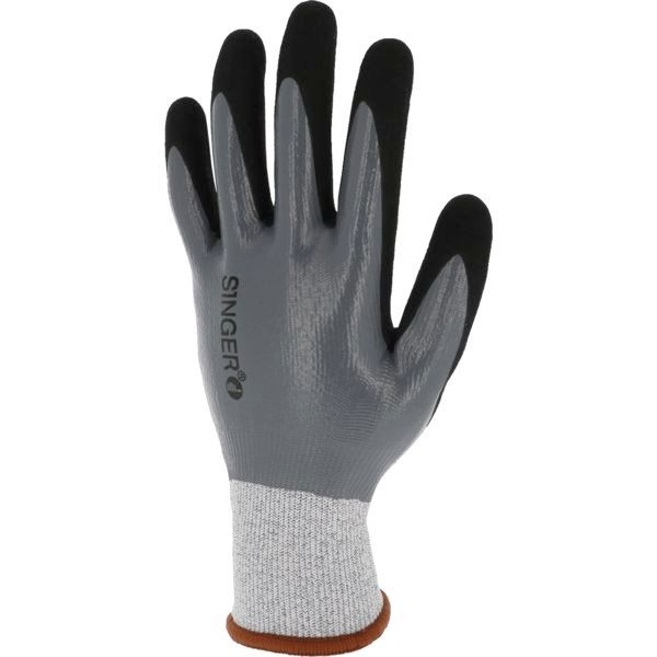 Gant double enduction nitrile totale indice D PHD557