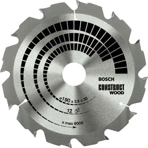 Lame de scie circulaire Construct Wood