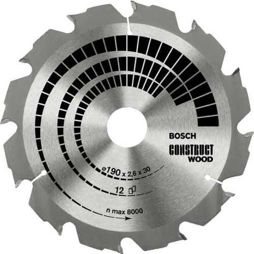 Lame de scie circulaire Construct Wood