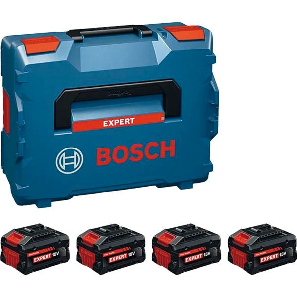 Pack 4 batteries 5,5 Ah EXBA 18V-55