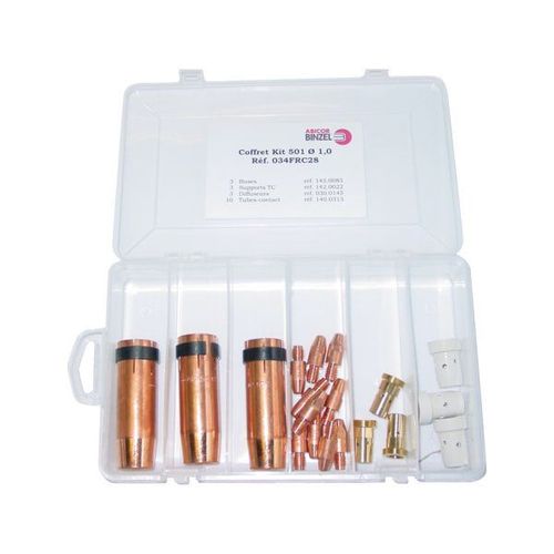 Pièces d'usure MIG MB501 Ø 1 mm en coffret