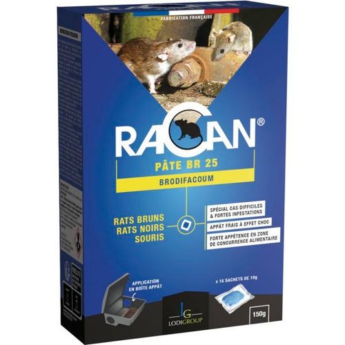 Raticide pâte