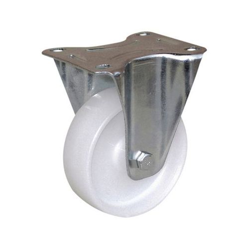 Roulette polypropylène blanc