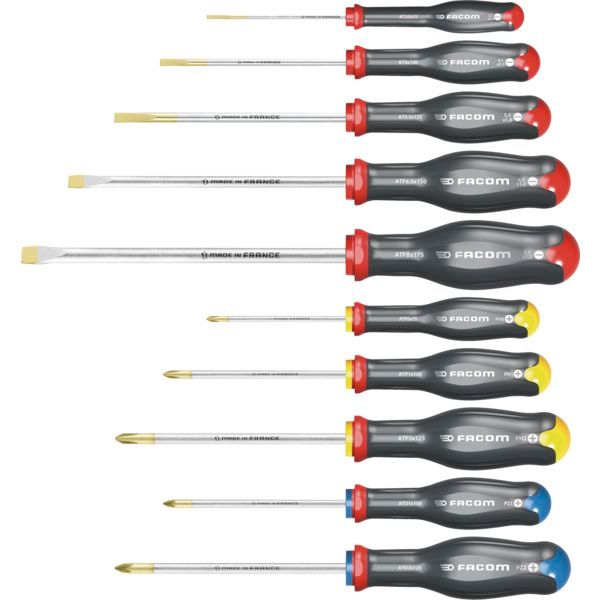Tournevis Protwist® ATW.J10PB Jeu de 10 