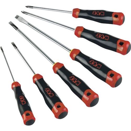 Tournevis S1 fente et Phillips® Jeu de 6