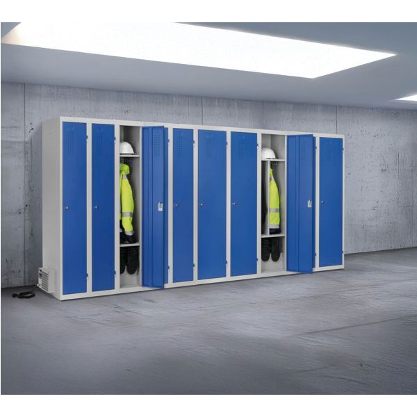 Vestiaire propre chauffant DRYLOCK